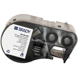 Brady M4-60-483 etiquetas de poliéster ultra agresivas negro sobre blanco 25,4 mm x 50,8 mm