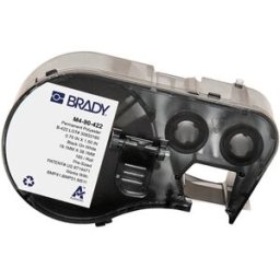Brady M4-90-422 etiquetas de poliéster negro sobre blanco 19,05 mm x 38,1 mm