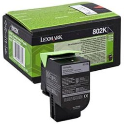 Lexmark 802K (80C20K0) toner negro