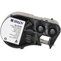 Brady M4-126-490 Freezerbondz etiquetas de poliéster negro sobre blanco 15,24 mm x 45,72 mm