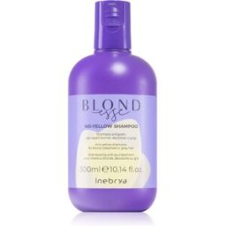 Blondesse No-Yellow Shampoo Champú Para Neutralizar El Tono Amarillo Para Cabello Rubio Y Canoso 300 Ml
