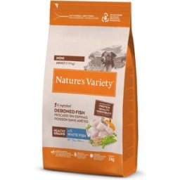 Nature`s Variety Healthy Grain Adult Mini Pescado Blanco 3 Kg