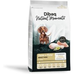 Dibaq Natural Moments Farm & Field Adult Mini Pavo y Pollo Perros 2 Kg