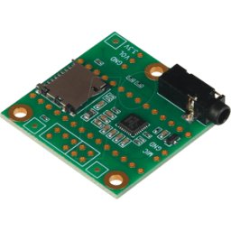 PJRC TEENSYSHD AUDIO4 - Teensy Shield - MicroSD/Audio f. Teensy 4.0