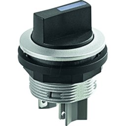 SCHLEGEL SWC2 - Interruptor selector - L enganche, R momentáneo, plata