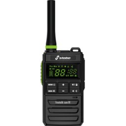 STABO 20262 - Radio PMR, IP54, negro