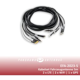 PANORAMA ANTENNAS PAA EFA-2023-5 - Antenas de cable para vehículos 2x LTE + 6x WiFi +1x GPS,