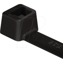 HELLERMANNTYTON HT 111-08290 - Sujetacables 300x4,7 mm, resistente a la intemperie UV, negro
