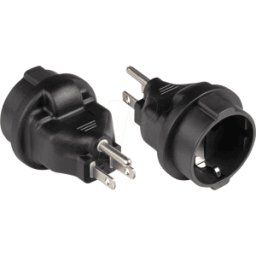 GOOD CONNECTIONS GC PA-4502S - Adaptador de red, enchufe con puesta a tierra de EE.UU., tipo B,