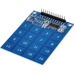 FREI DEBO TOUCH 16CH - Tarjetas de desarrollo - Touch Pad, 16 teclas, capacitivo, TTP22