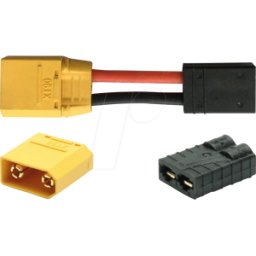 PICHLER X6459 - Steckverbinder für Li-Polymer-Akkus, Adapter XT90 - TRX