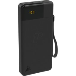 AQIILA PB B20+SW - Batería externa, 20000 mAh, 65 W, 1 USB-a, 2 USB-C, negro