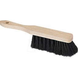 NÖLLE PROFI BRUSH NOELLE 202000 - Cepillo de mano hecho de madera y pelo natural, negro