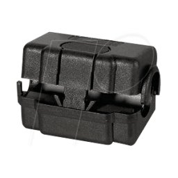 WÜRTH WUE 74271622S - Ferrita plegable para Ø 12,5 mm, negro, 140 Ohm @ 100 MHz