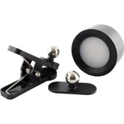 REV RITTER REV 2014100100 - Clip de luz LED, batería, 150 lm, negro