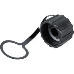 SCHUTZ KS - Tapa protectora, conector de bayoneta, negro