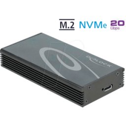 DELOCK 42000 - Caja externa SSD M.2 NVMe con USB 3,2