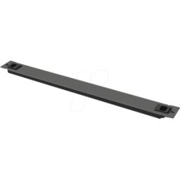ROLINE 26300000 - 19" placa ciega, 1 U, RAL 9005 jet negro