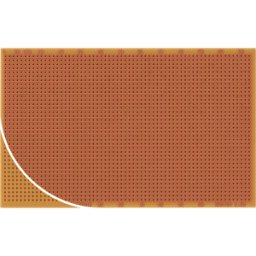 ROTH-ELEKTRONIK RE 100HP - Tarjeta de laboratorio FR2 RM 2,50 mm 37 x 62 islas de soldadura
