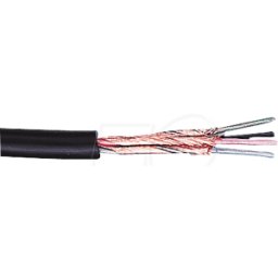 BKL ML 408-25 - Cable de micrófono, 4 x 0,10 mm², redondo, 25 m