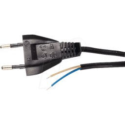 FREI NKE 150 SW - Cable de alimentación, euroconector, 1,5 m, negro, extrem