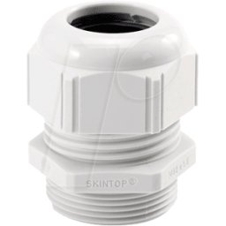 LAPP 53018020 - Unión roscada para cables, PG 11, R 4 - 10 mm, gris lumin