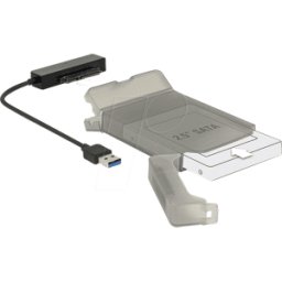 DELOCK 62742 - Adaptador USB 3,0 > SATA HDD con estuche