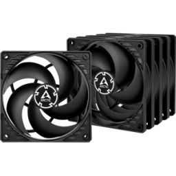 ARCTIC 01617 - Ventilador de caja ARCTIC P12 Negro, 120mm, paquete de 5