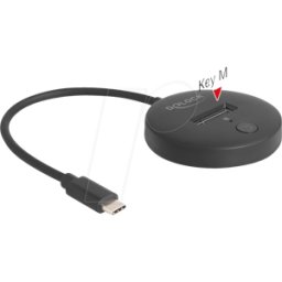 DELOCK 64254 - Estación de acoplamiento M.2, SATA, USB Type-C™