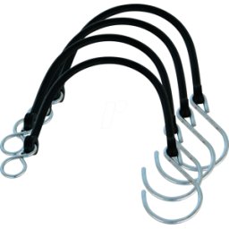 FREI ANHGR 25284 - Remolque - Juego de ganchos de seguridad para laterales abatible