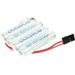 PANASONIC ENELOOP4 800 - Paquete de baterías, NiMH, 4,8 V, 750 mAh, 4 celdas, Grau