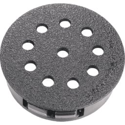 FREI KAB ELK 35 - Tapones de ventilación, 31,8 mm de diámetro, negro