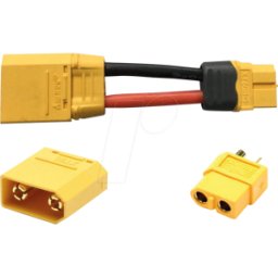PICHLER X6460 - Steckverbinder für Li-Polymer-Akkus, Adapter XT90 - XT60