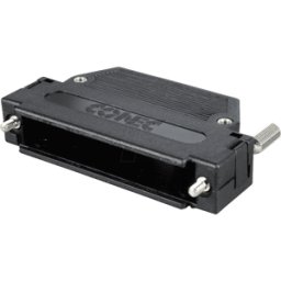 CONEC KAPPE KG 37 - Tapa D-SUB f D-sub de 37 polos, negro, recto