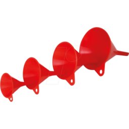 HND 951500 - hünersdorff Juego de embudo HD-PE 6,0+8,0+10+12cm