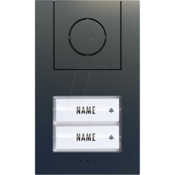 M-E ME AD ALU 420 A - Audio exterior, casa de 2 familias, antracita