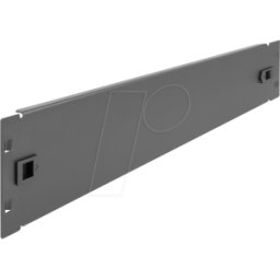 DELOCK 66579 - Cubierta ciega 19", sin herramientas, 2U, negra