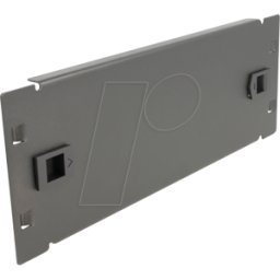 DELOCK 66578 - Cubierta ciega 10", sin herramientas, 2U, negra