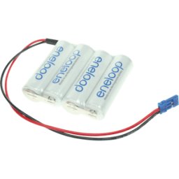 PANASONIC ENELOOP4 2000 - Paquete de baterías, NiMH, 4,8 V, 1900 mAh, 4 celdas, Gra