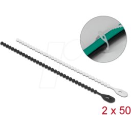 DELOCK 19507 - Lightning Binder Reutilizable L 180 x W 3,6 mm 100 piezas