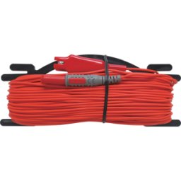 HIOKI L9843-52 - Cable de medición de tierra, 4 mm, rojo, 50 m, con raspad