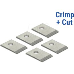 DELOCK 86499 - Red RJ45 juego de cuchillas CRIMP+CUT, 5 unidades