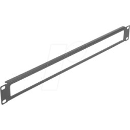 DELOCK 66674 - Panel de 19", con abertura 1U, negro
