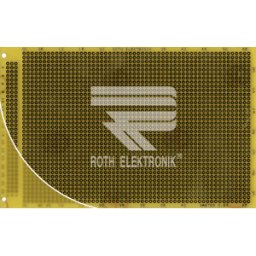 RE 060LF - Tarjeta de laboratorio FR4 RM 2,54 mm 32/64/96 polos