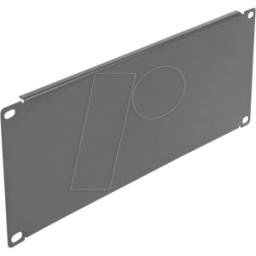 DELOCK 66664 - Cubierta ciega 19", 3U, negra