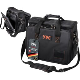 YOUR PERFECT CASE YPC BG00002BKBK - Bolsa de herramientas "operador" XL, negro, 40x32x20cm, capacida