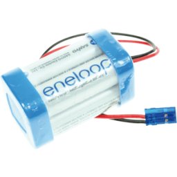 PANASONIC ENELOOP4 2000-2 - Paquete de baterías, NiMH, 4,8 V, 2000 mAh, 4 celdas, Gra