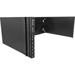 DELOCK 43378 - Soporte de pared de 19", 4U, negro, plegable