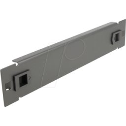 DELOCK 66576 - Cubierta ciega 10", sin herramientas, 1U, negra