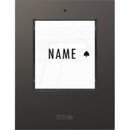 M-E ME 41302 - Funkgong Sender Casa de 1 familia, plata
